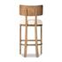 Terrance Bar Stool In Thames Cream And Amber Ash And Amber Ash Veneer by Four Hands
