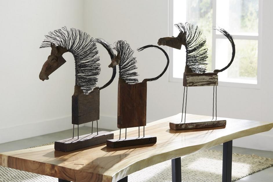 Wire Horse Sculpture, MD Body by PHILLIPS COLLECTION