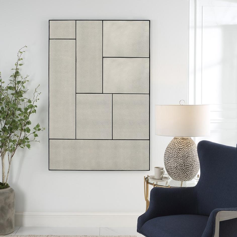 Puzzle Piece Oversized Mirror by Uttermost