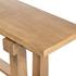 Josette Console Table In Honey Oak Veneer by Four Hands