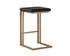 Boone Counter Stool - Champagne Gold - Onyx by Sunpan
