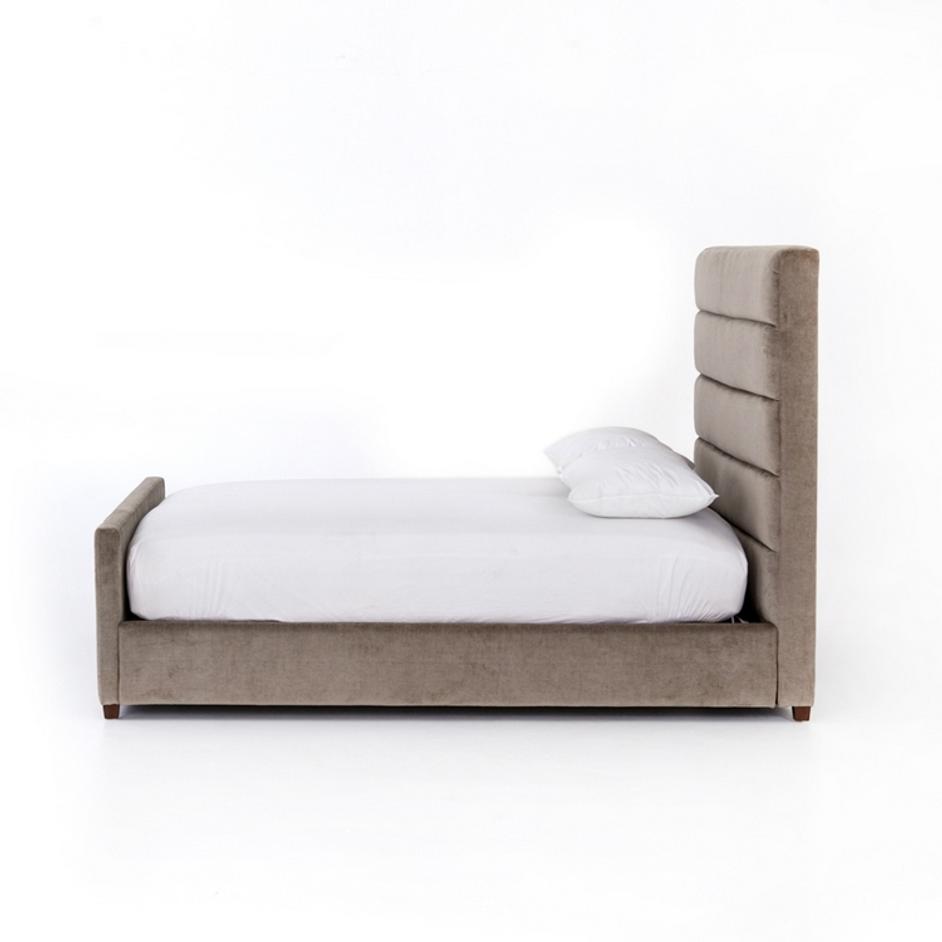 Daphne Queen Bed-Silver Sage by FOUR HANDS