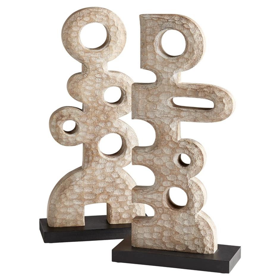 Zulu Sculpture #1 | Weathered Grey by Cyan Design