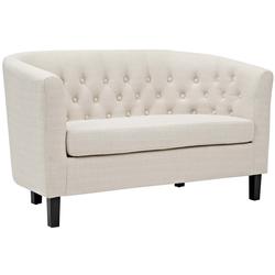 Sullivan Upholstered Fabric Loveseat In Beige by Modway Furniture