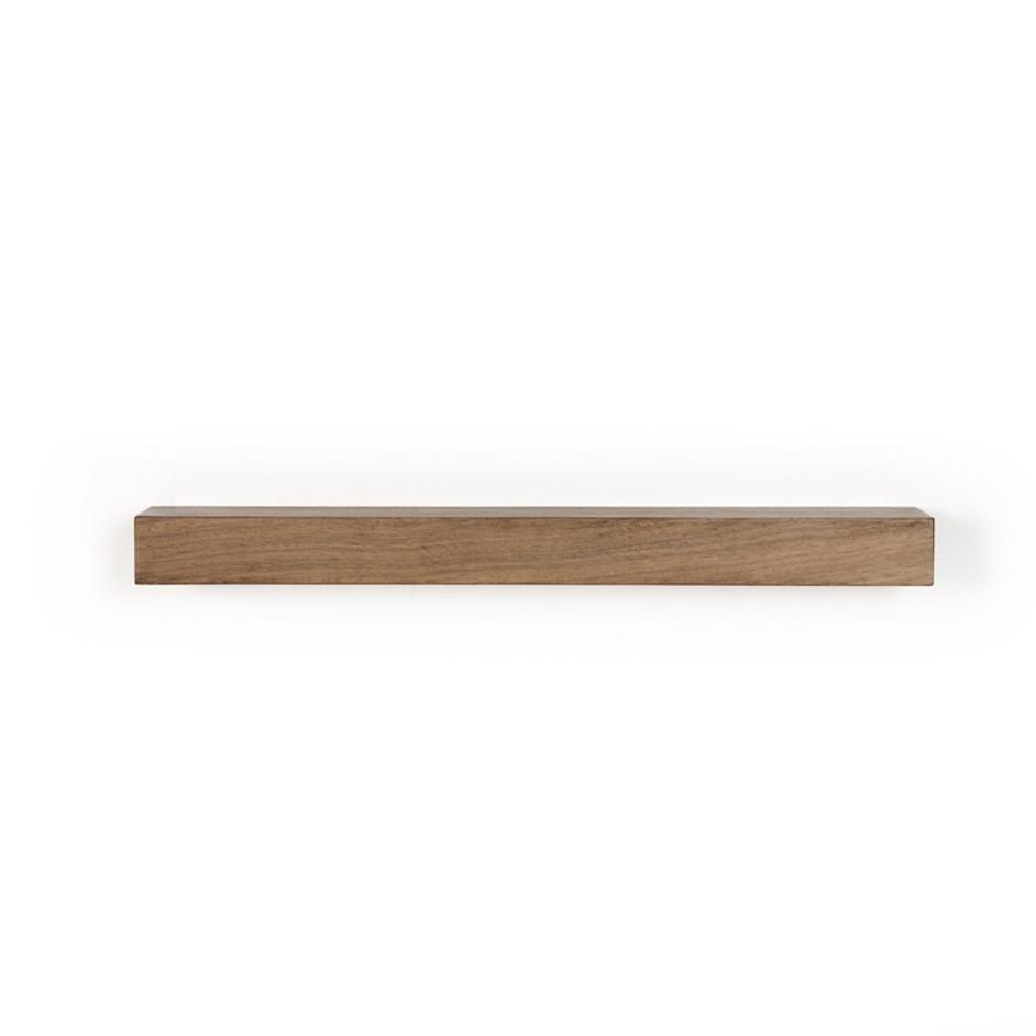 Cain Floating Shelf - Gold Guanacaste by Four Hands