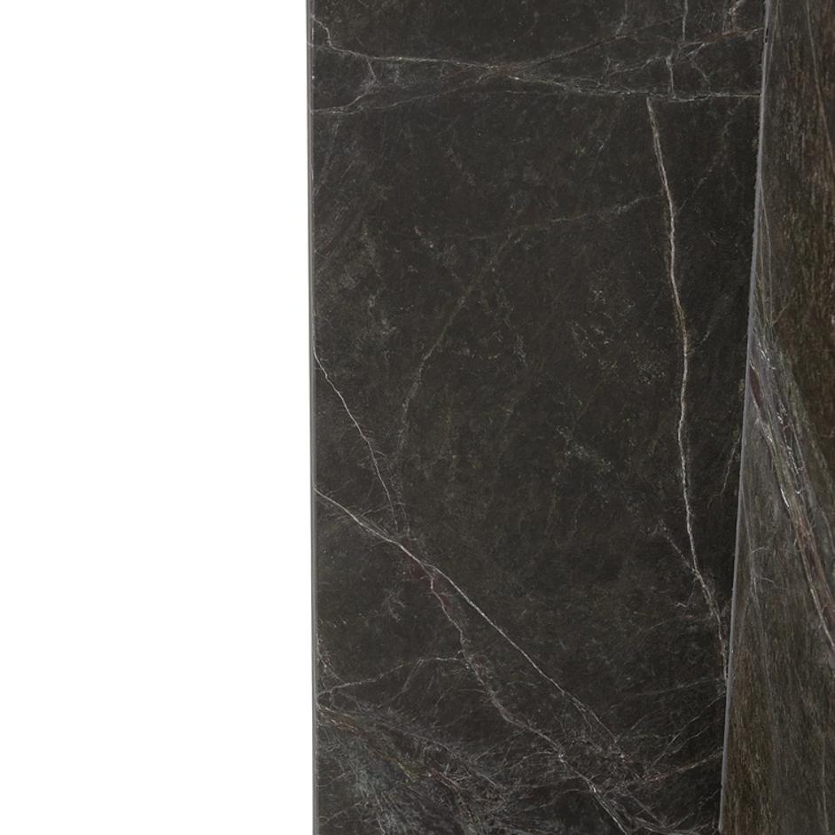 Briley Marble Round Accent Table Small by Classic Home