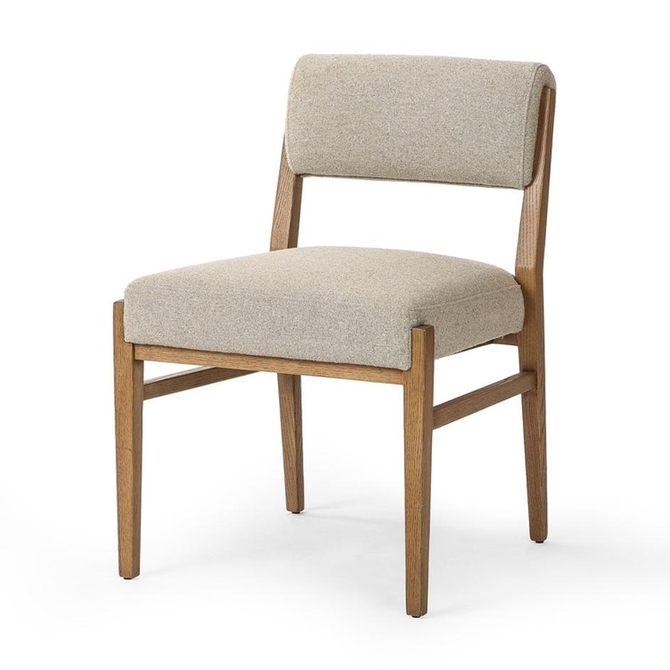 Navid Dining Chair - Weslie Flax by Four Hands
