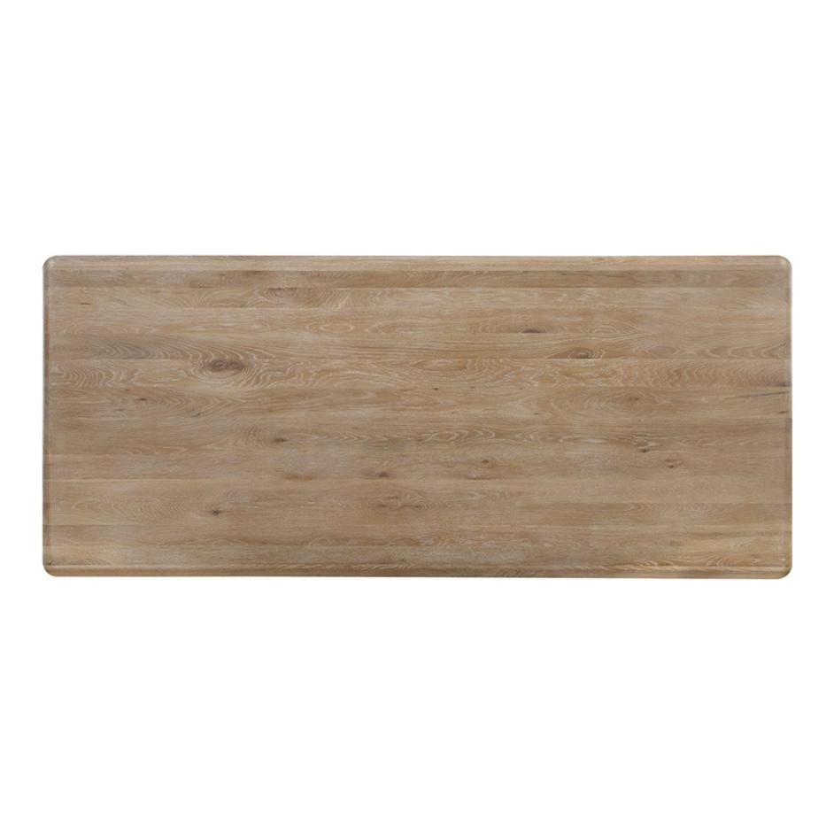 MALIBU DINING TABLE WHITE OAK by Moes Home