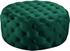 Percy Ottoman/Bench In Green Velvet by Meridian Furniture