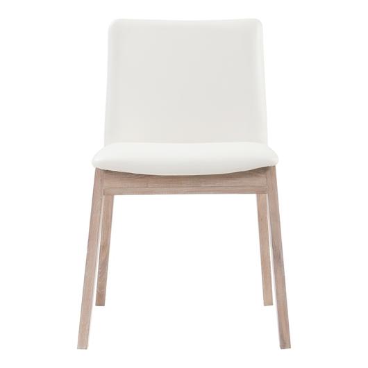 DECO OAK DINING CHAIR WHITE by Moes Home