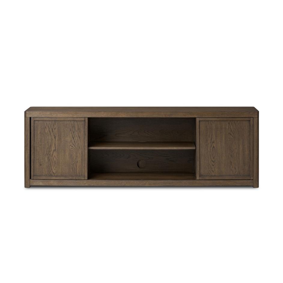 Miko Media Console - Fawn Oak Veneer by Four Hands