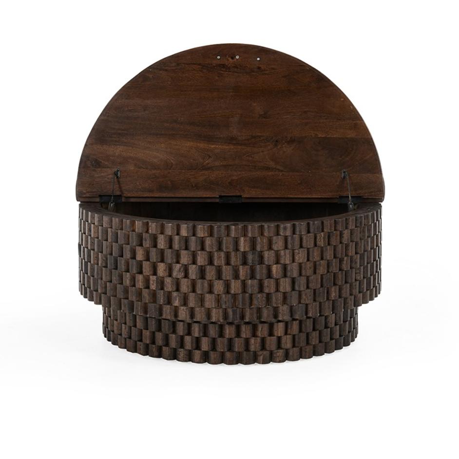 Norwood 40" Round Coffee Table by Classic Home