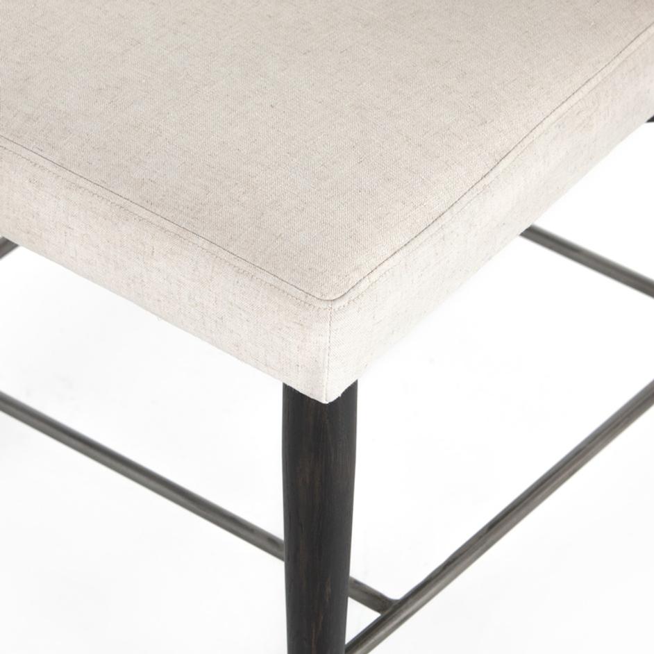 Anton Dining Chair In Savile Flax by FOUR HANDS