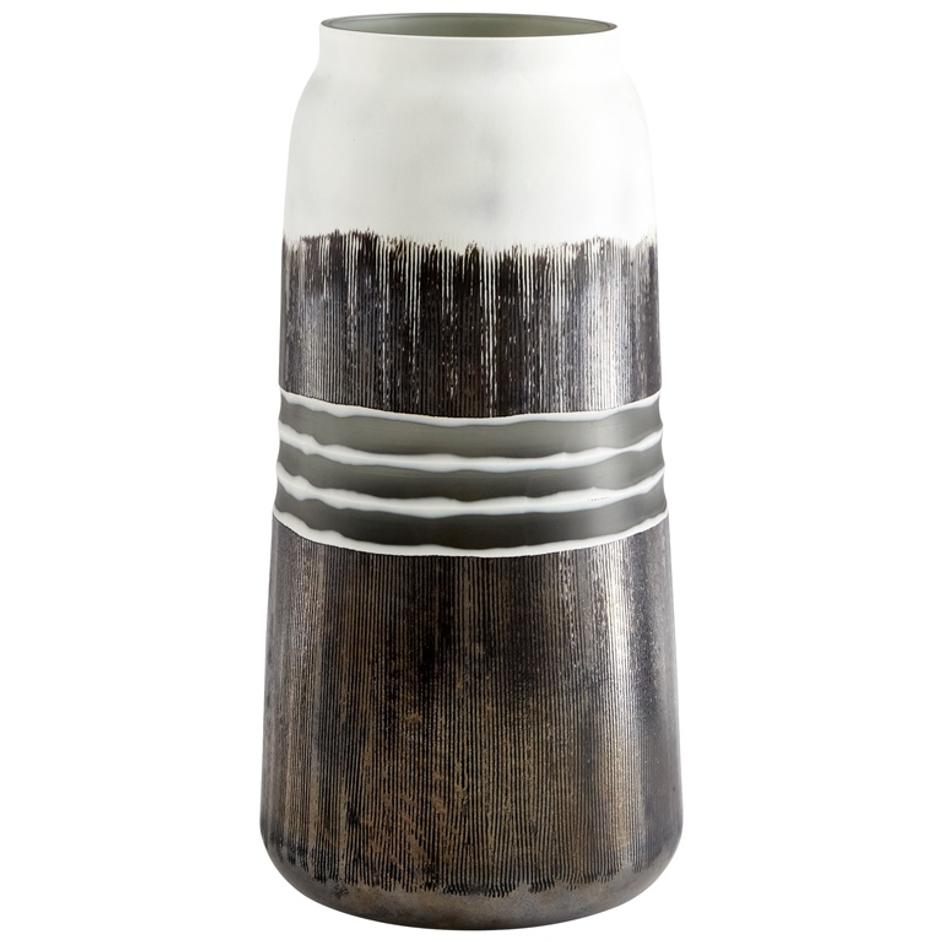 Borneo Vase in Black and White by Cyan Design