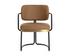 JALEN DINING ARMCHAIR - MILLIKEN COGNAC by Sunpan