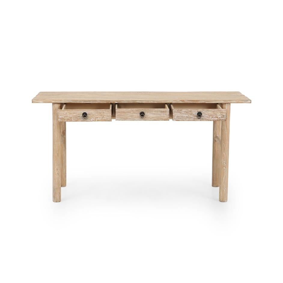 Griffith Desk in Whitewash by FOUR HANDS