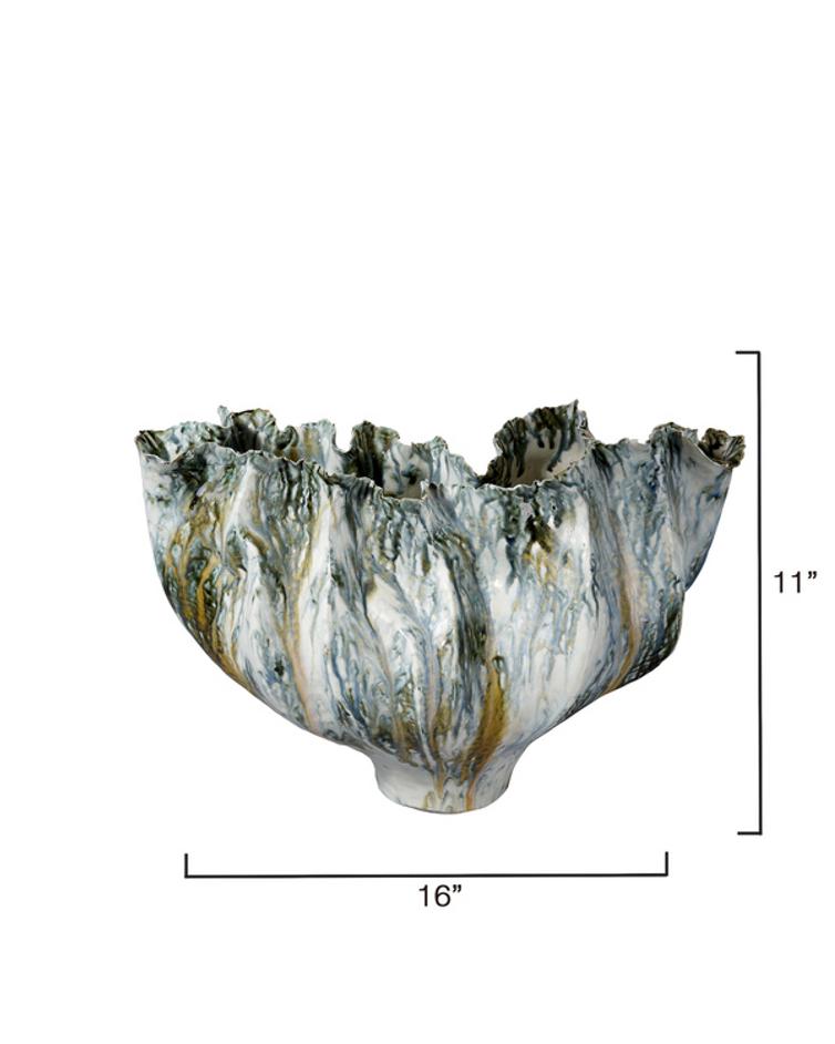 Beluga Ceramic Decorative Vase by Jamie Young