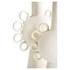 Ringlets Vase | White - Small by Cyan Design
