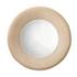 Paddock Bamboo Round Wall Mirror, Cream by Jamie Young