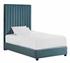 Arabelle Sea Blue Bed in Twin by tov furniture