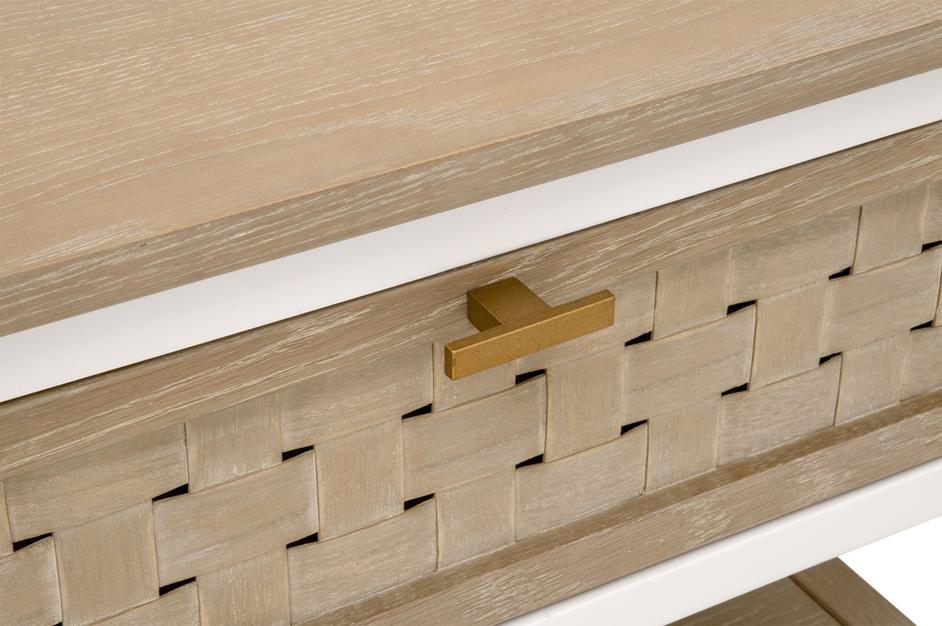 Weave 1-Drawer Side Table by Essentials For Living