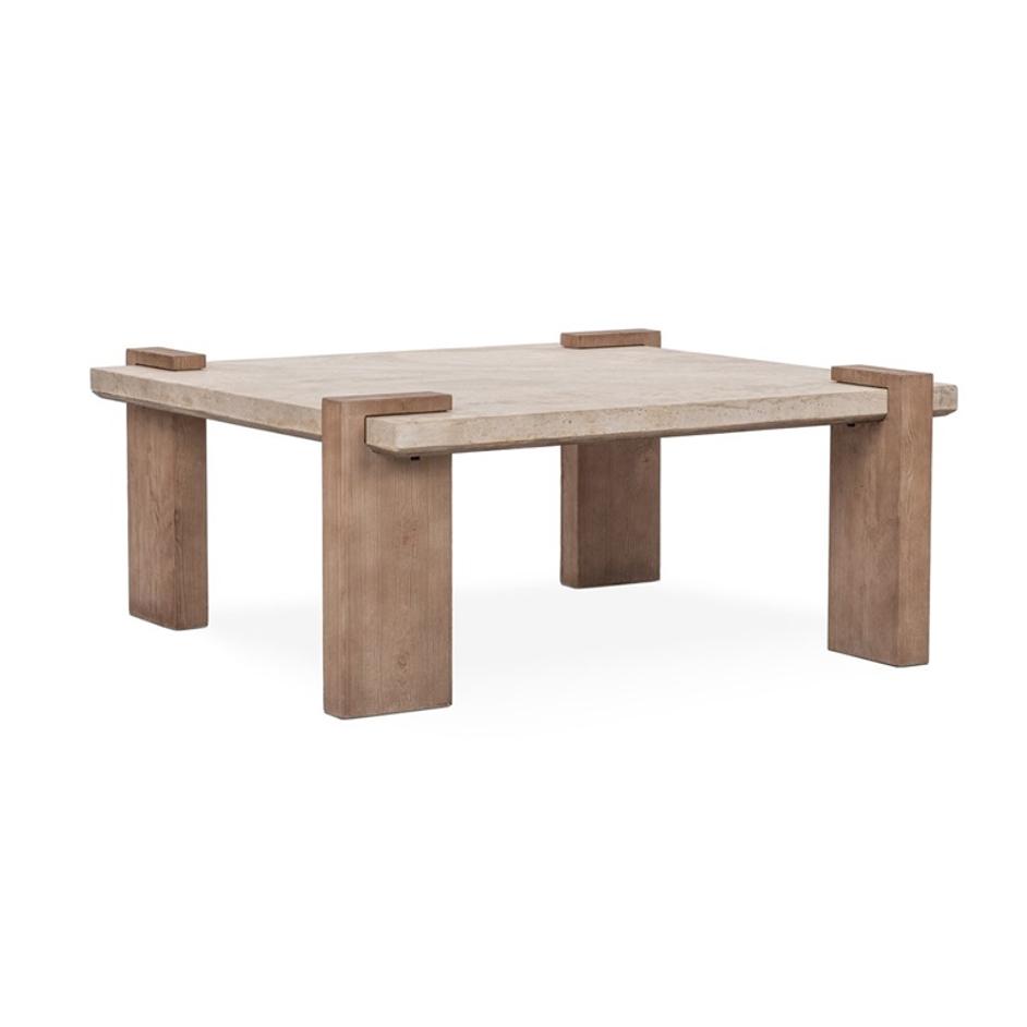 Ruare 40" Square Coffee Table by Classic Home