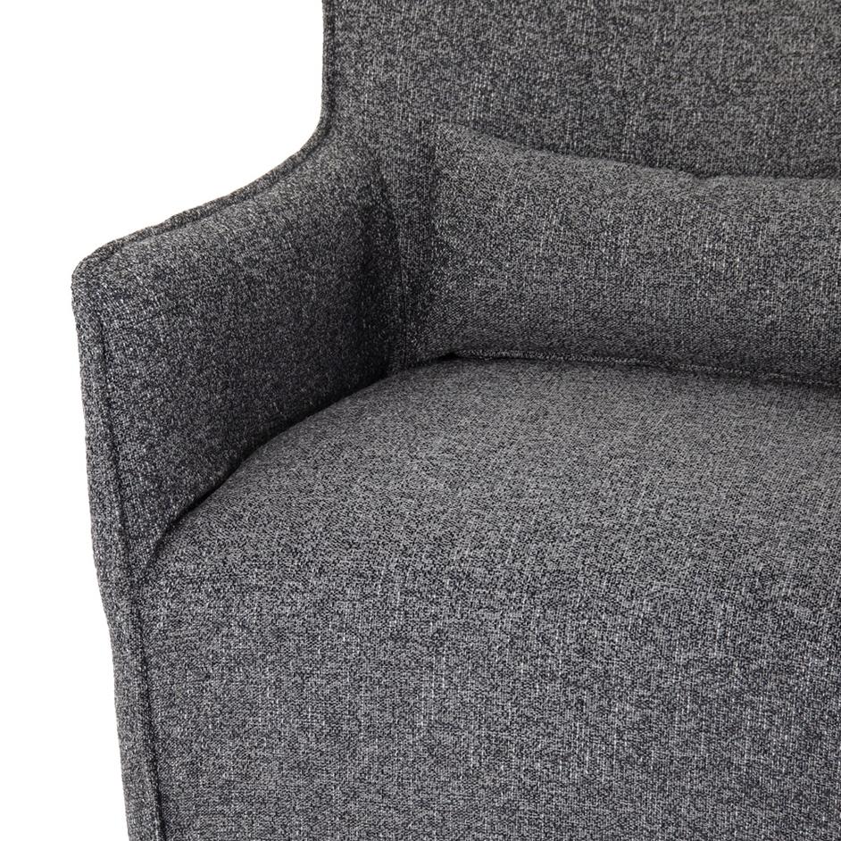 Kimble Swivel Chair-Bristol Charcoal by FOUR HANDS