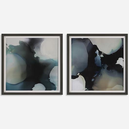 Telescopic Abstract Framed Prints, Set/2 by Uttermost