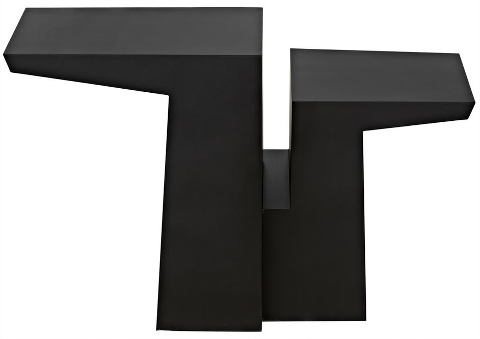 Jazz Console, Black Steel by Noir Furniture