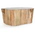 Norwest Petrified Wood Coffee Table Natural by Classic Home