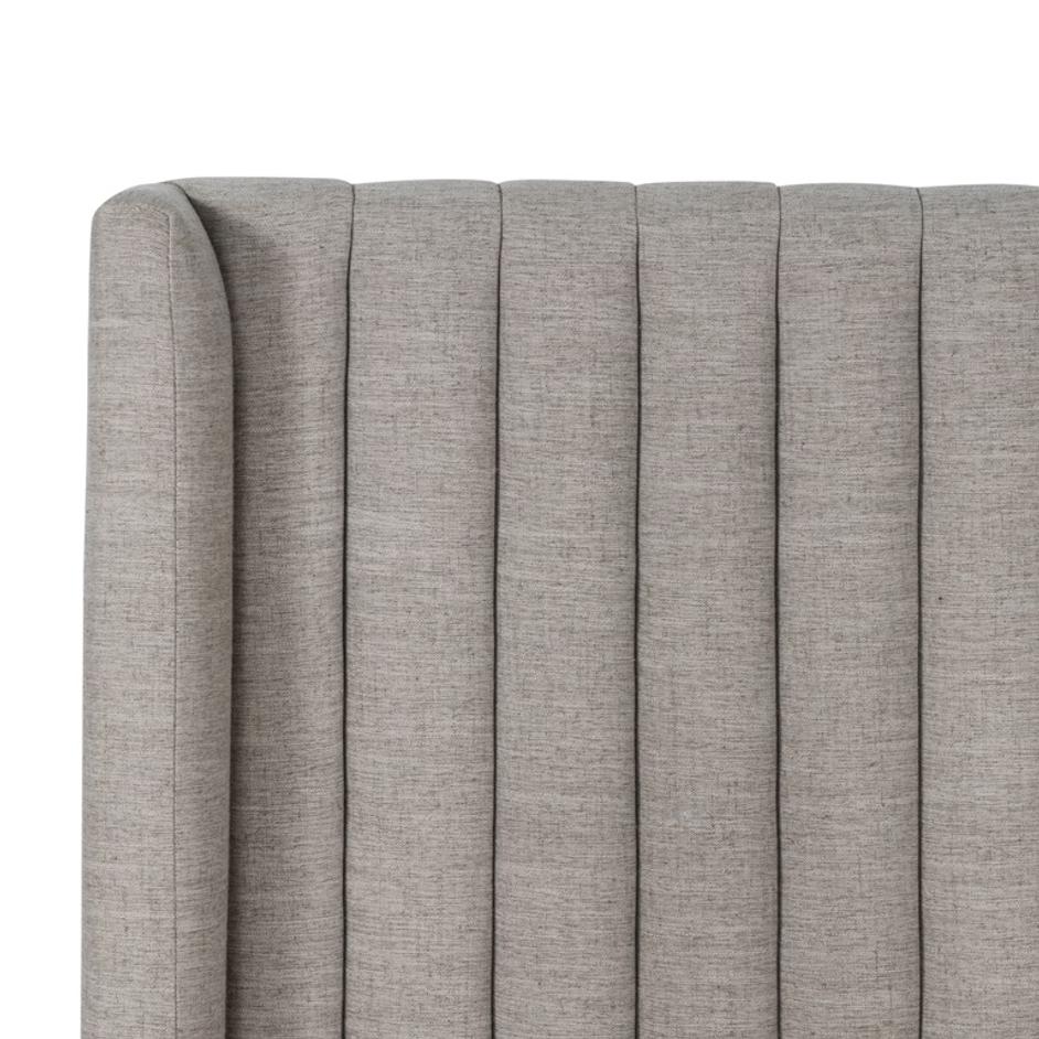 Montgomery Bed In Savile Flannel In Queen by FOUR HANDS