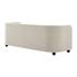 Wendy KD Fabric Storage Bench, Meridian Cream by New Pacific Direct