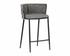 Sarai Counter Stool - Belfast Koala Grey by Sunpan