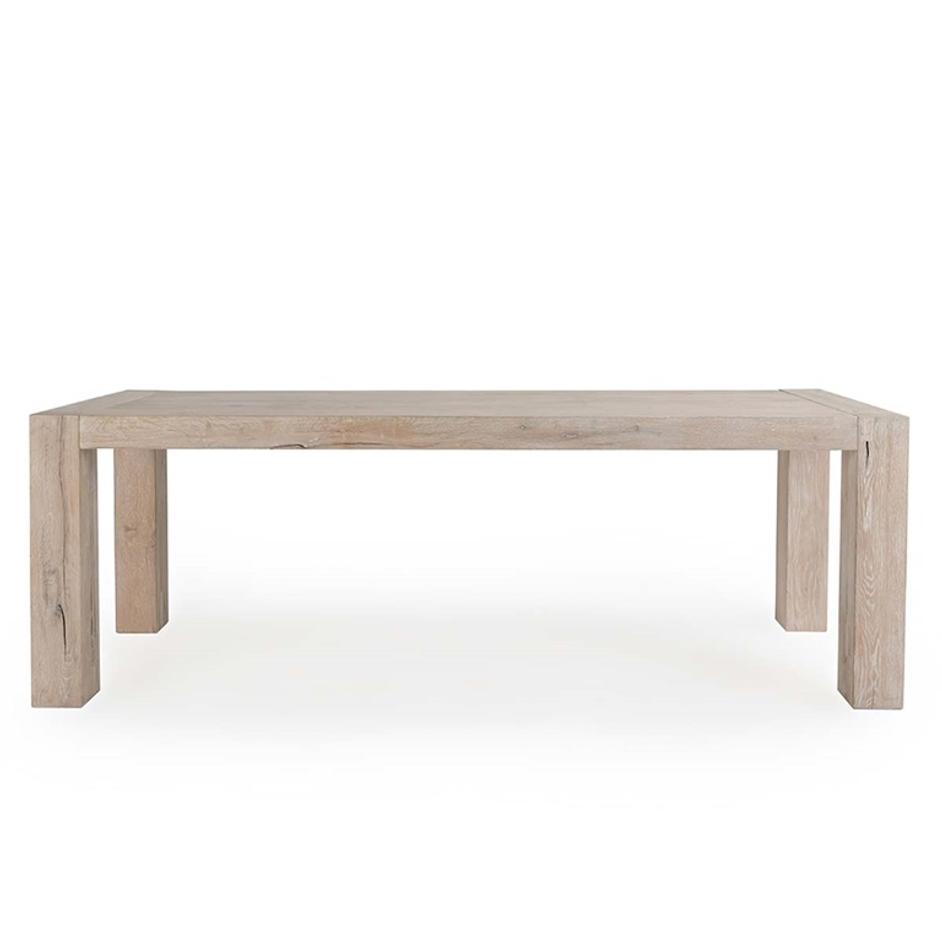 Kingston 89" Dining Table White by Classic Home