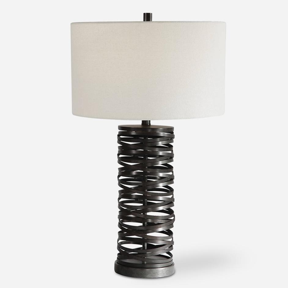 Alita Rust Black Table Lamp by Uttermost