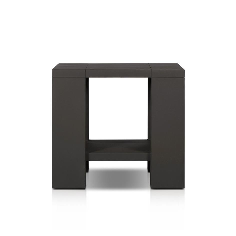 Roca Outdoor Metal End Table by Four Hands