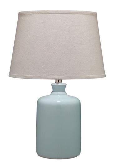 Milk Jug Glass Table Lamp, Blue by Jamie Young