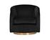 Hazel Swivel Chair - Black Sky by Sunpan