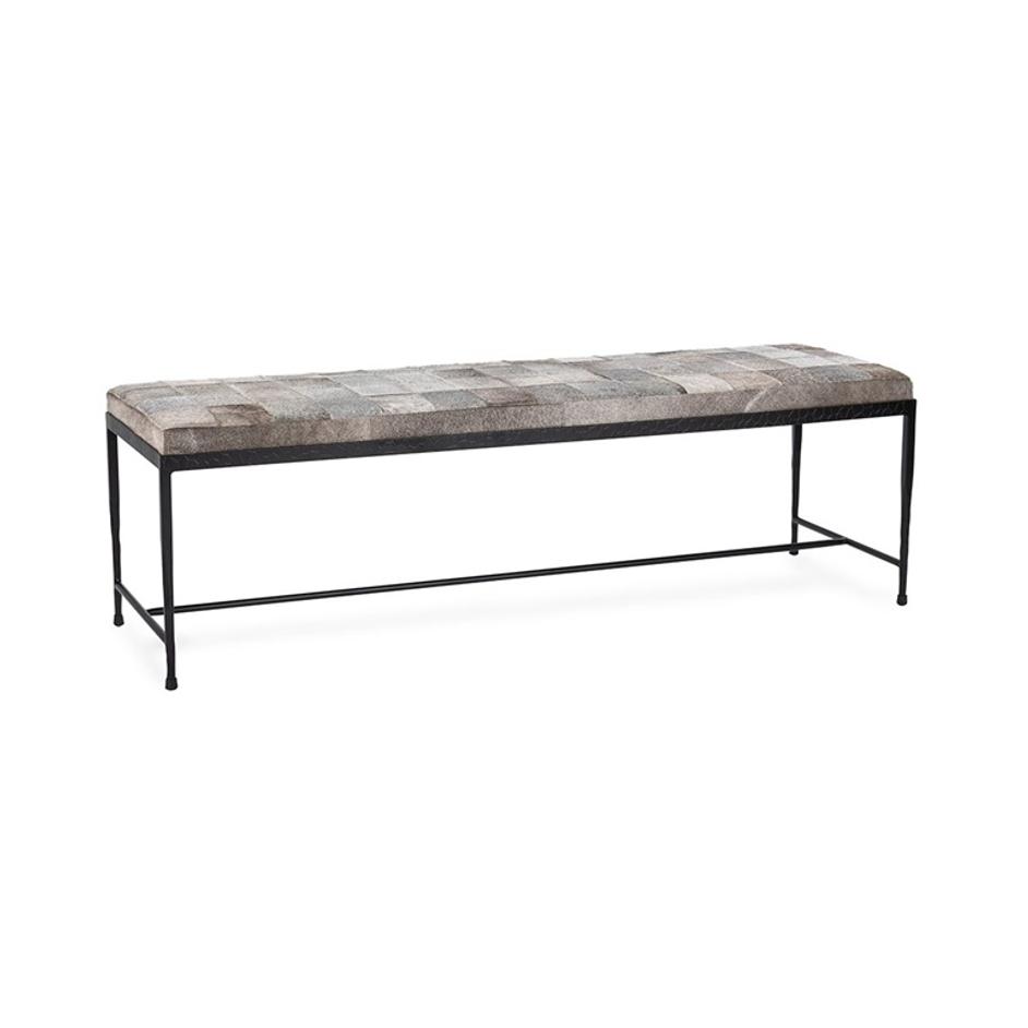 Achen Hide 60" Bench by Classic Home