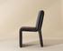 CASCATA DINING CHAIR - MARSEILLE BLACK LEATHER by Sunpan