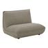 Zeppelin Slipper Chair Speckled Pumice by Moes Home