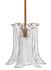 Cala 1-Light Blown Glass Pendant, Clear by Jamie Young