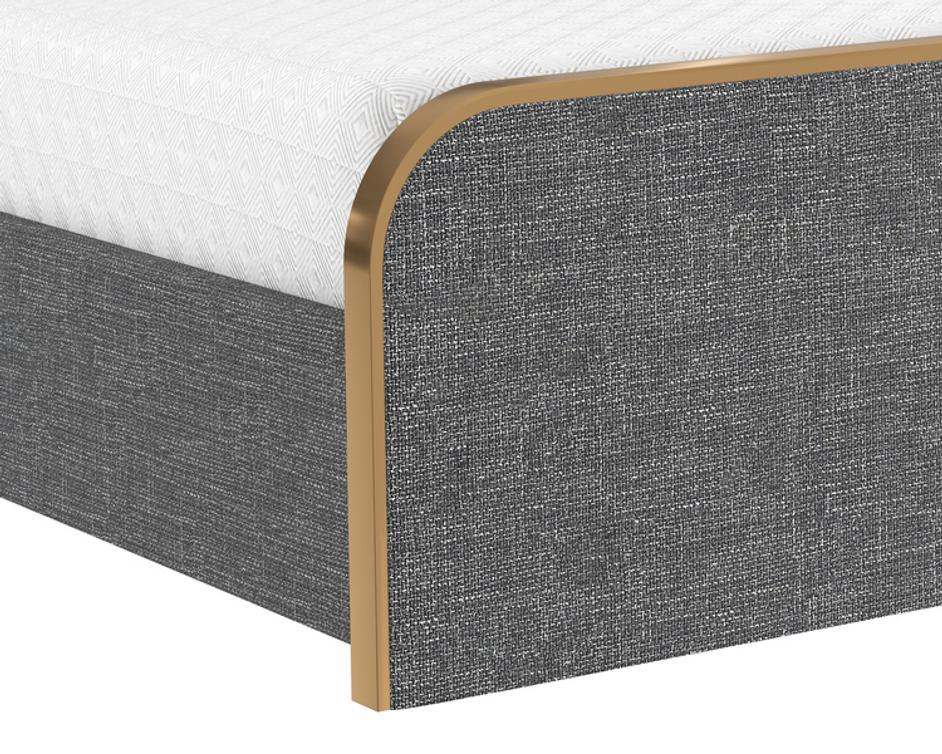 TOMETI BED - FULL - CHACHA GREY by Sunpan
