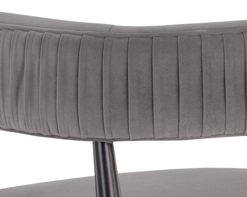CALLEM DINING ARMCHAIR - ANTONIO CHARCOAL by Sunpan