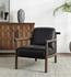Azoria Accent Chair Black by Classic Home