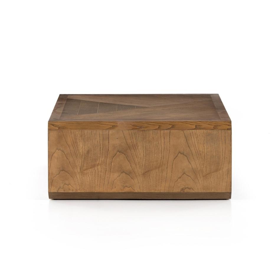 Caspian Coffee Table - Natural Ash by Four Hands
