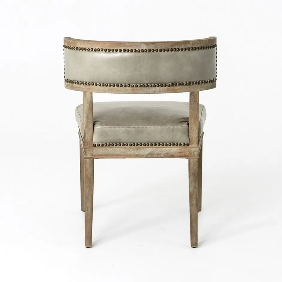 Ethan Dining Chair-Light Grey by FOUR HANDS