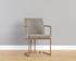 Rayla Dining Armchair - Belfast Oyster Shell by Sunpan