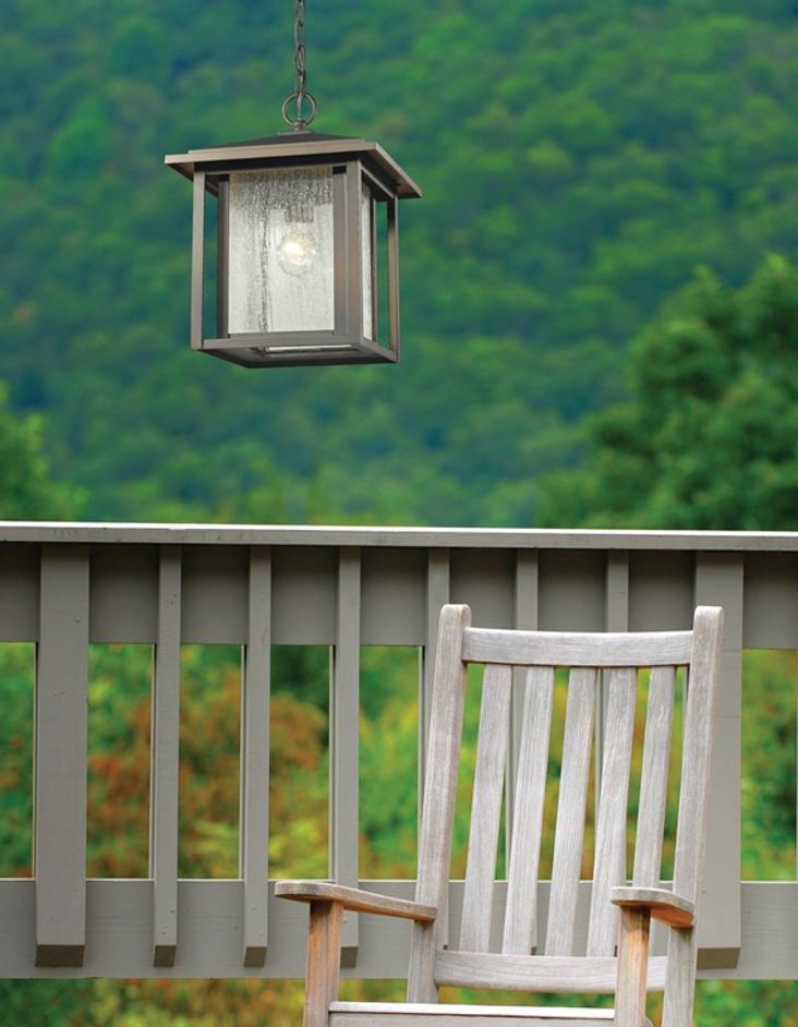 Aspen 1 Light Outdoor in Oil Rubbed Bronze Finish by Z-Lite