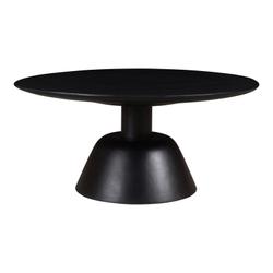 NELS COFFEE TABLE BLACK by Moes Home
